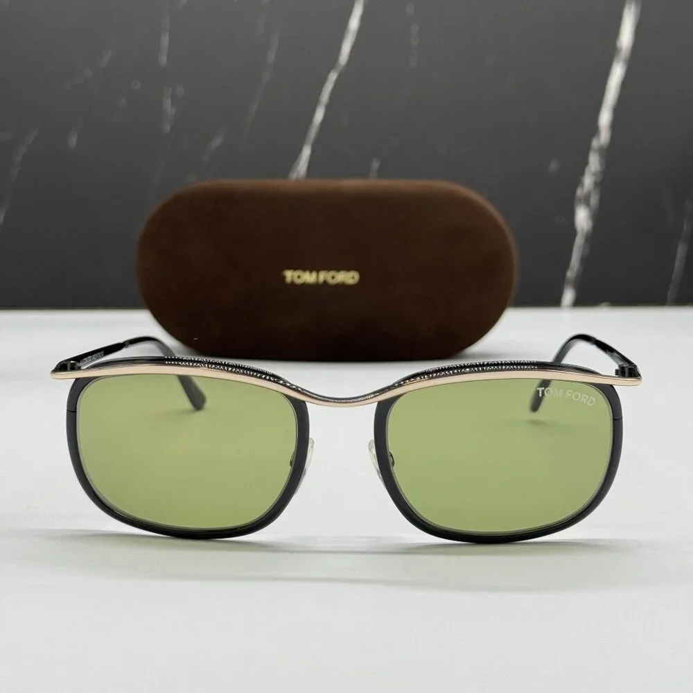 NEW TOM FORD MARCELLO TF419 05N BLACK UNISEX SUNGLASSES TOM FORD FT0419 05N